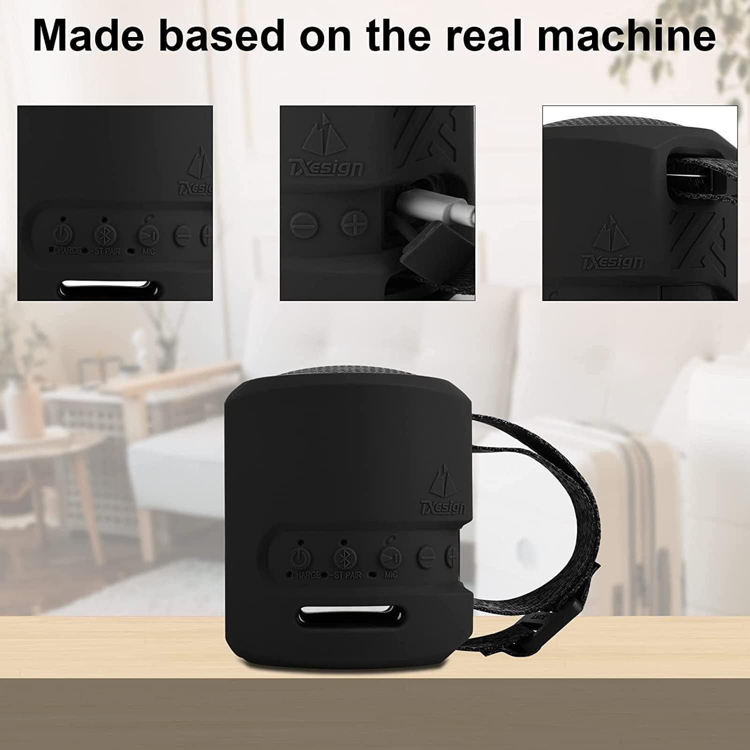 Funda de Silicona TXEsign para Altavoz Sony SRS-XB13/XB100