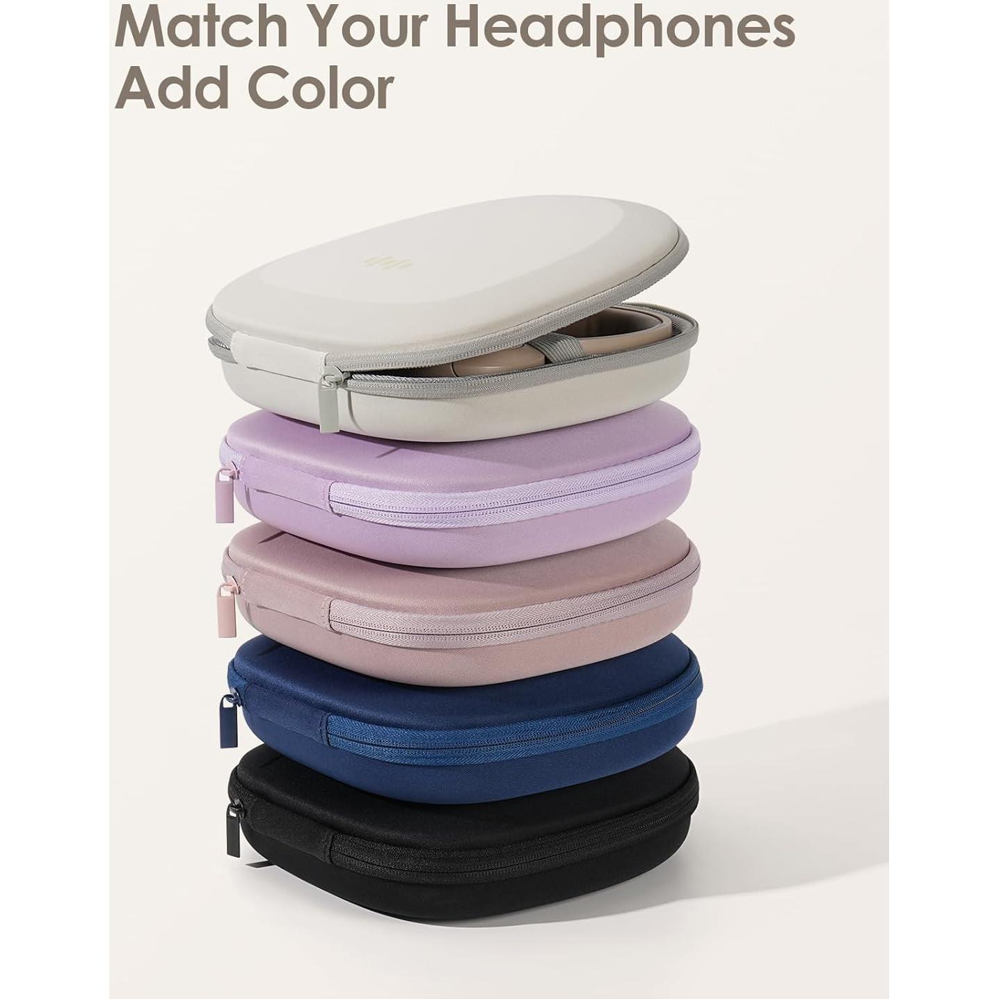 Funda Dura Superdelgada SQERO para Auriculares Diadema Beige