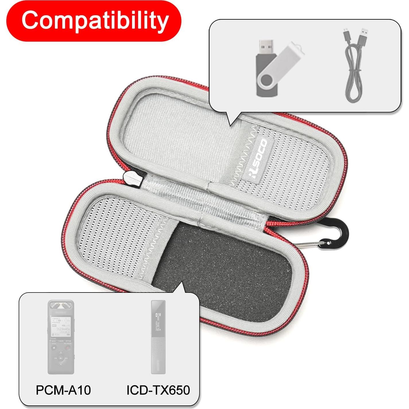 Funda Dura RLSOCO para Grabadora Sony PCM-A10/ICD-PX370/UX570