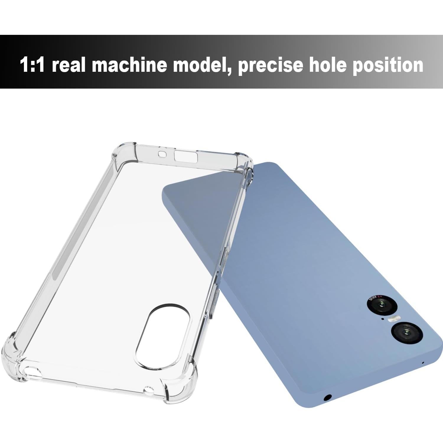 Funda TPU Transparente USTIYA para Sony Xperia 10 Vi 6 Gen