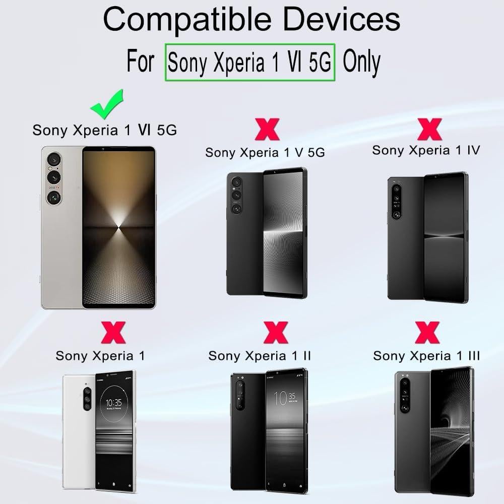 Protector de Pantalla Ibywind para Sony Xperia 1 VI 5G 2 Pcs