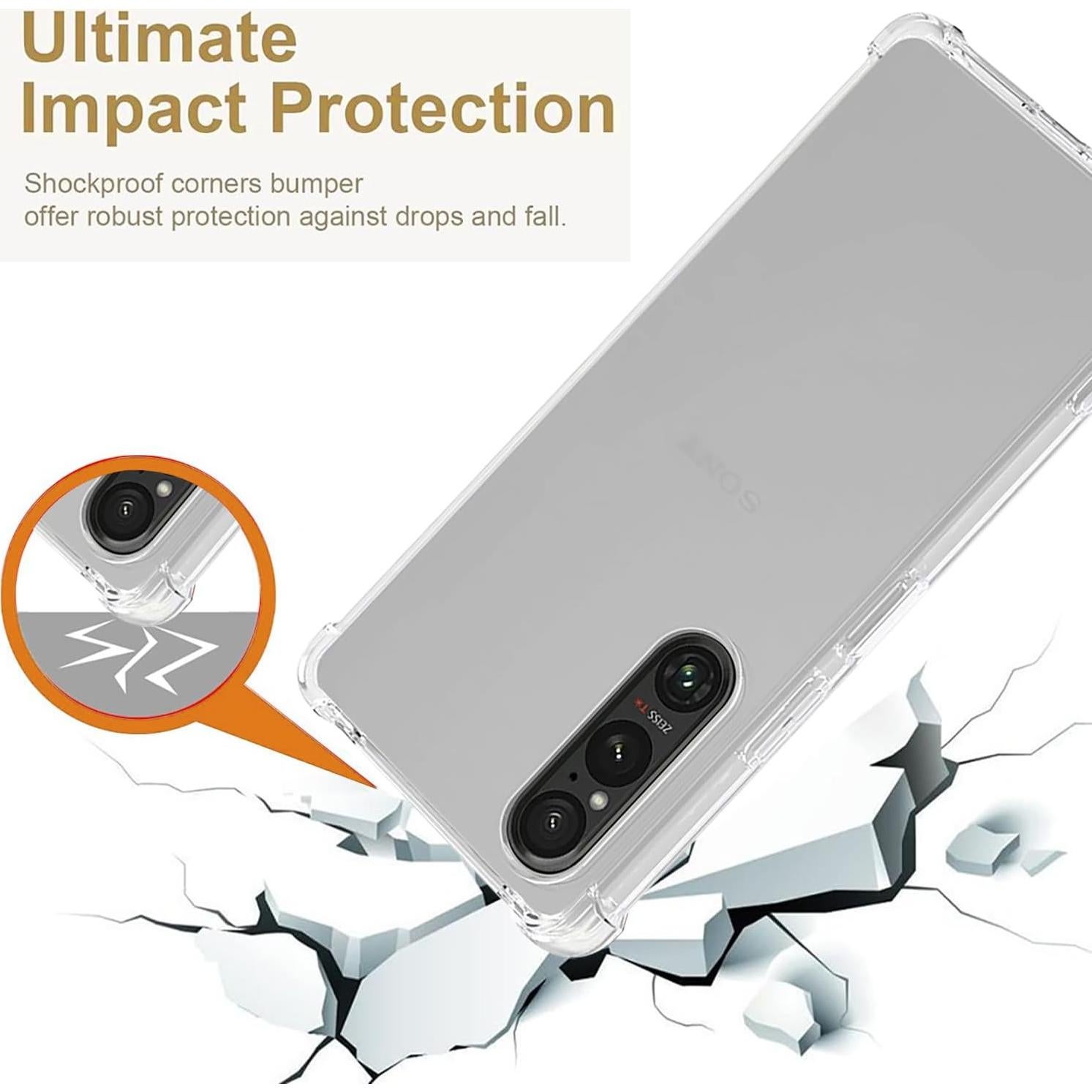 Funda TPU Transparente para Sony Xperia 1 VI - Protección Ultra Delgado