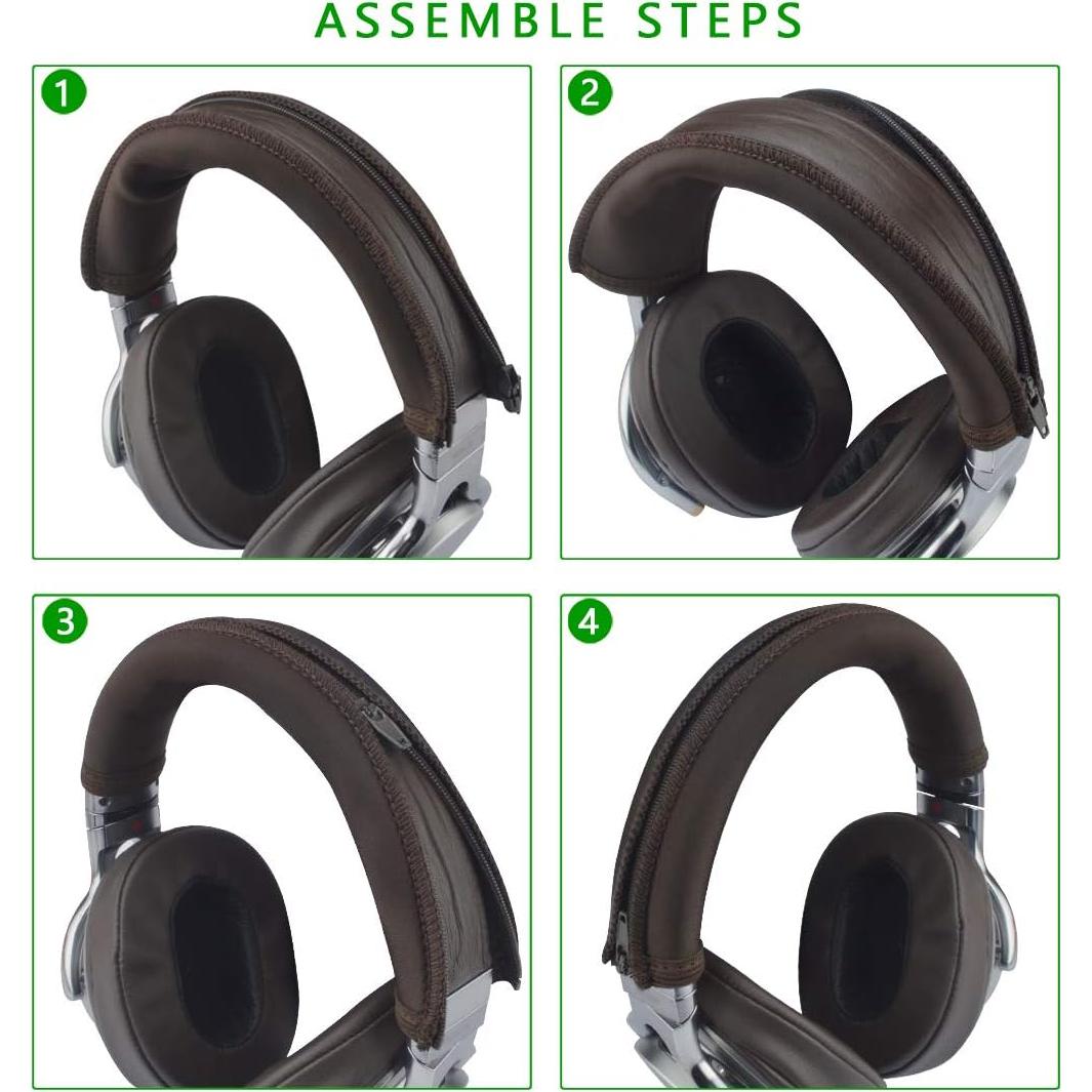 Cubierta de Banda para Auriculares Sony MDR - GEEKRIA - Negro