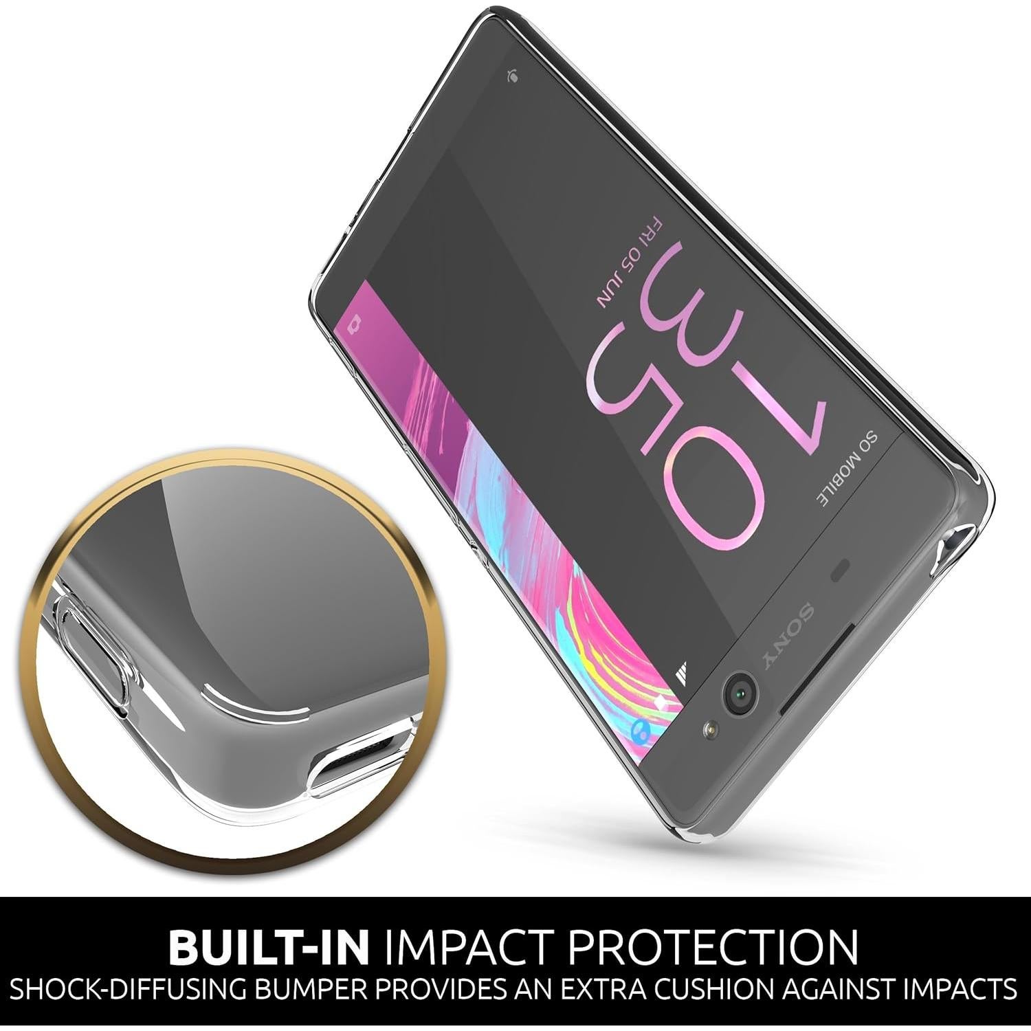 Funda Híbrida Clara Inskin para Sony Xperia XA - Resistente a Rayones