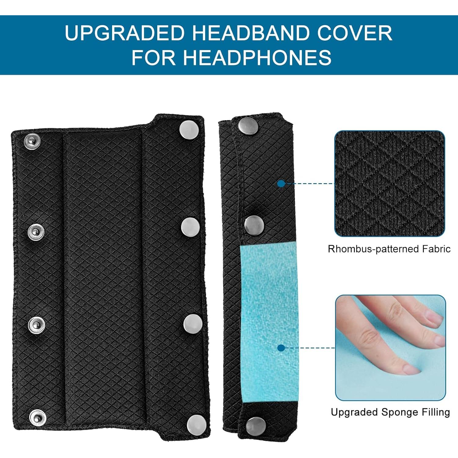 Cubierta de Banda GEVO para Auriculares Sony WH-1000XM4, Negro