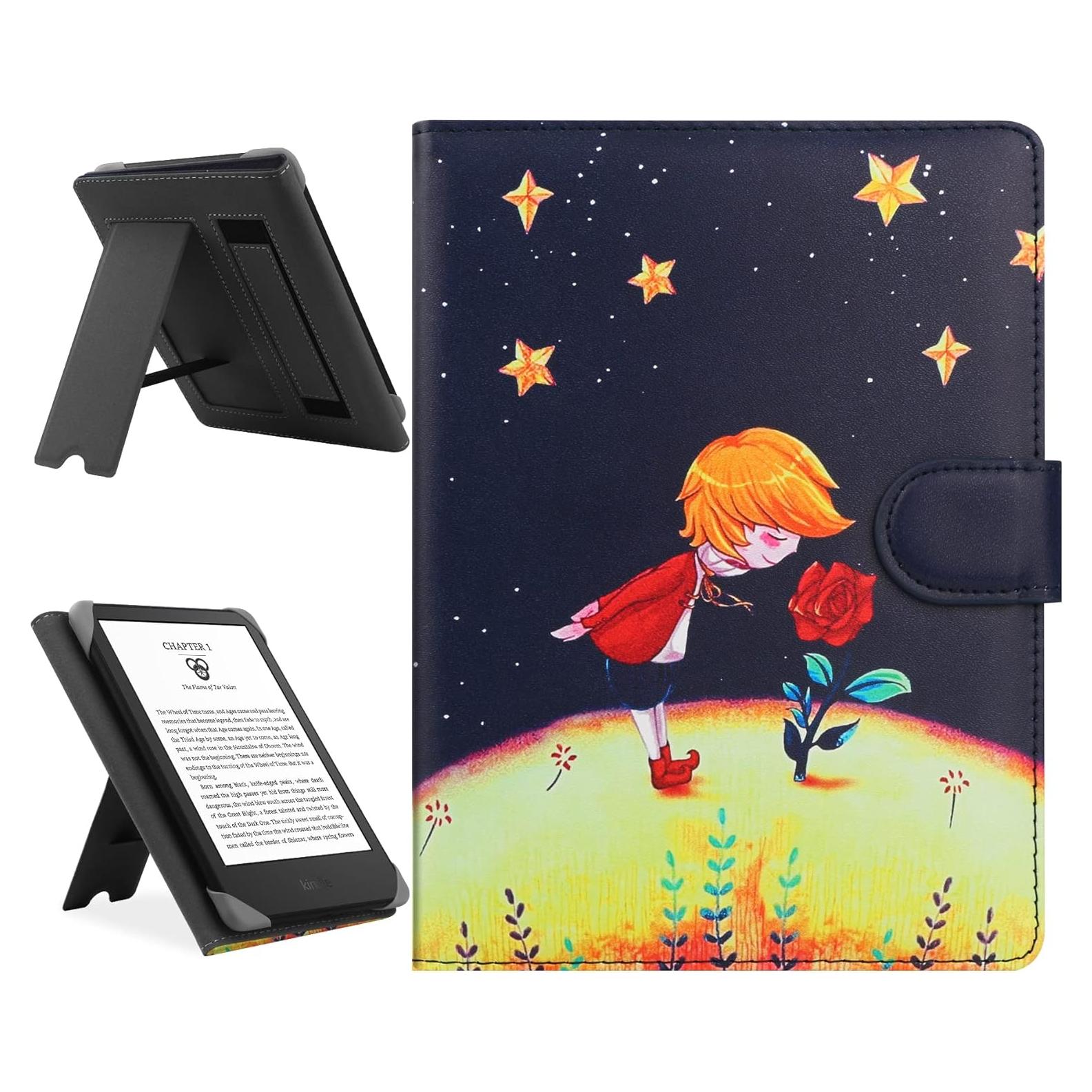 Funda Universal de Cuero para E-Books 6-6.8" - SOMEI