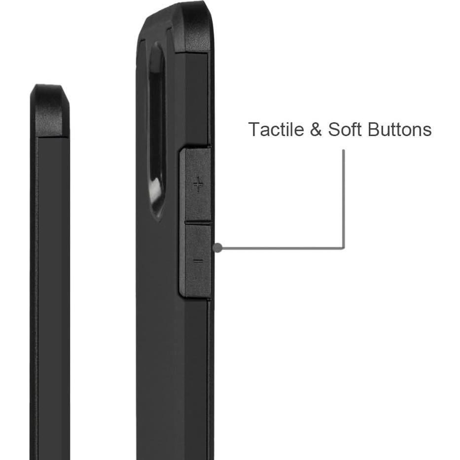 Funda Protectora Híbrida J&D para LG K20 V, K20 Plus, Negro