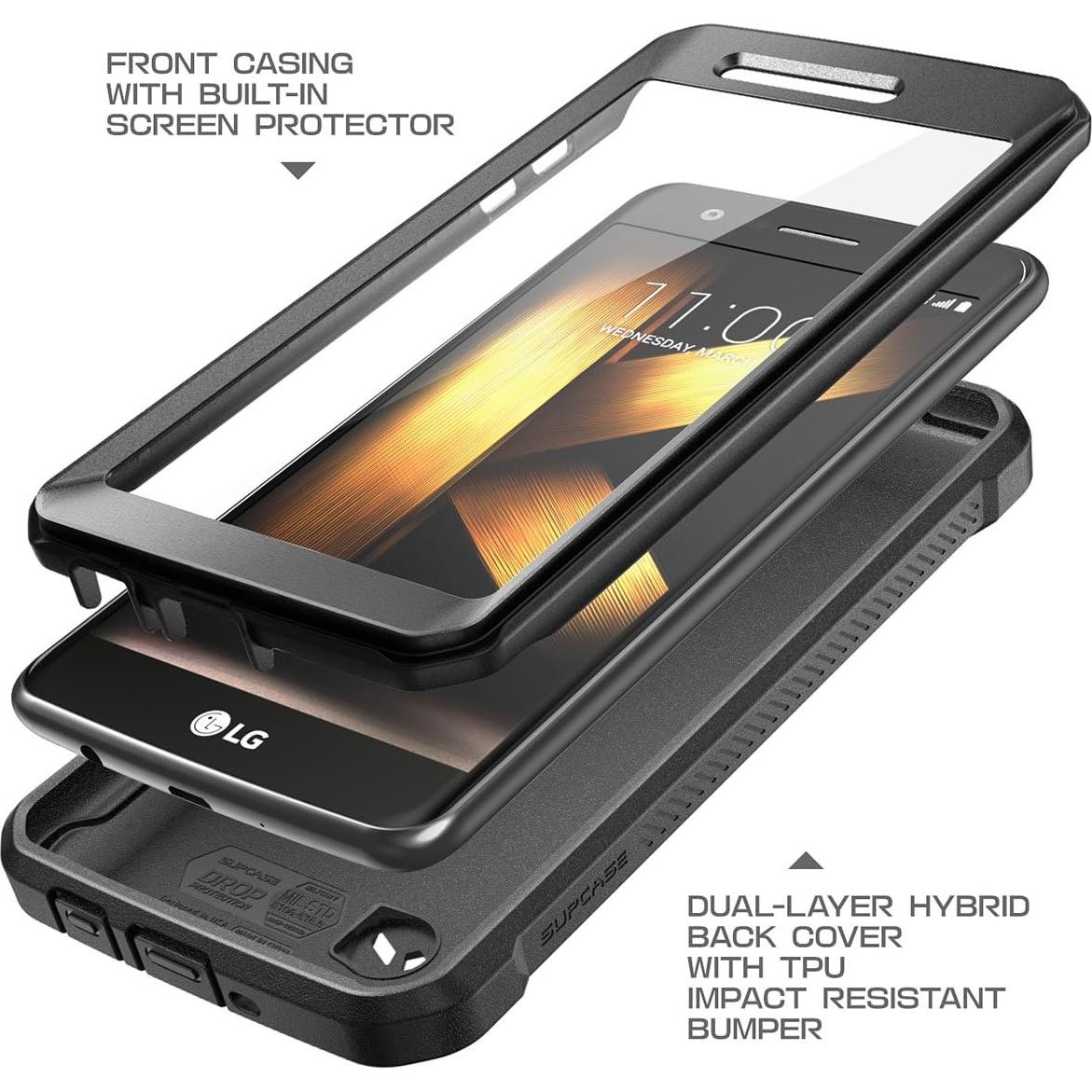 Funda SupCase UB PRO para LG K30 - Resistente a Caídas con Protector