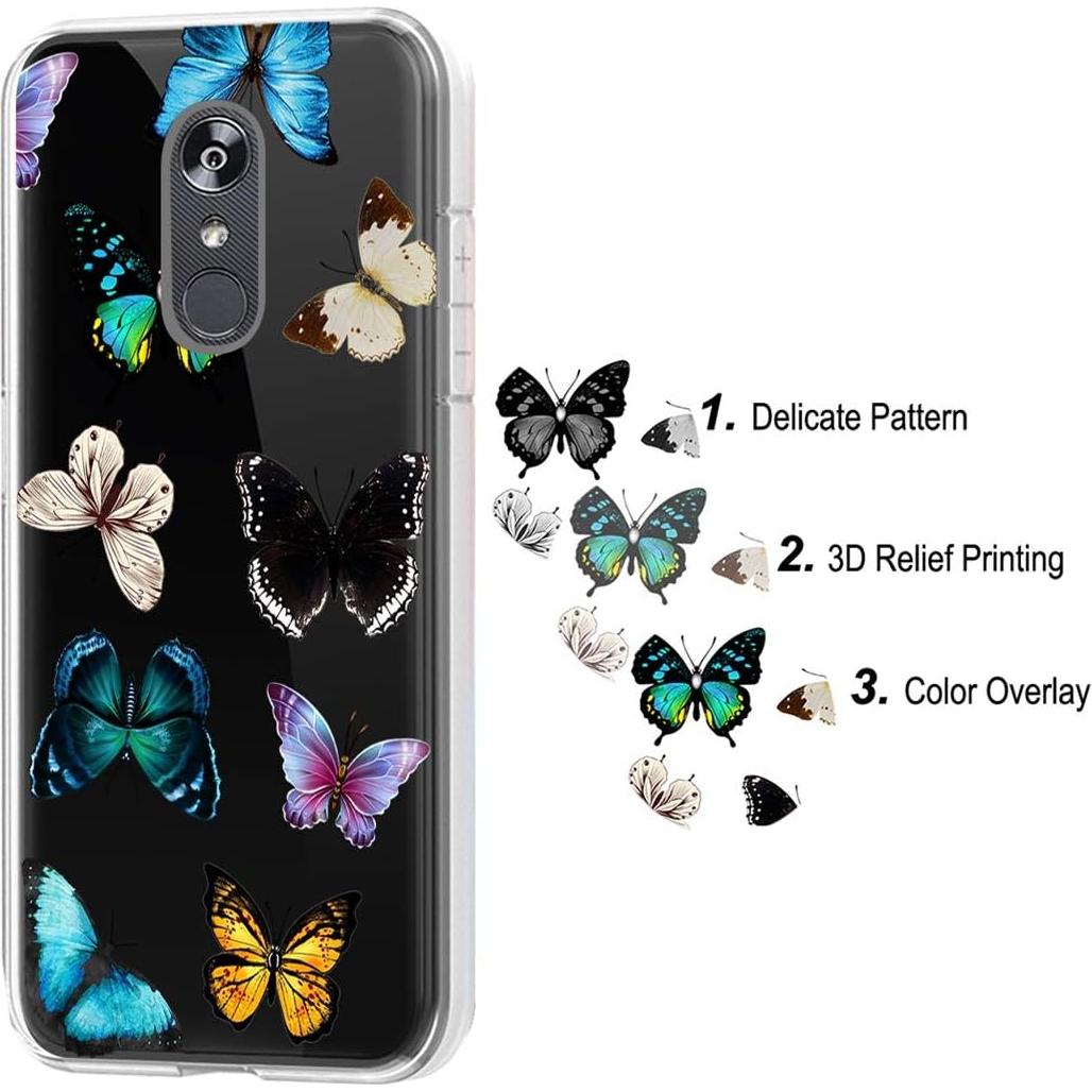 Funda TPU para LG Aristo 4 Plus / K30 2019 - Floral Clara