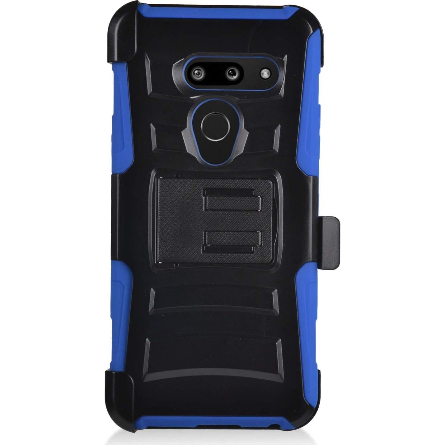 Funda Armadura Híbrida Eaglecell para LG G8 ThinQ - Azul/Negro