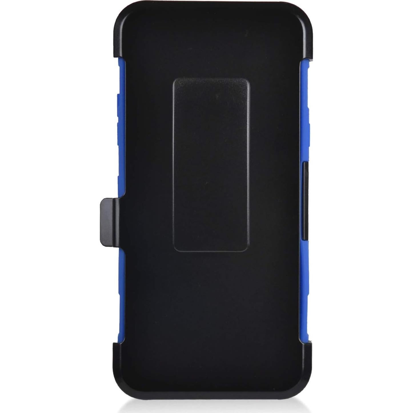 Funda Armadura Híbrida Eaglecell para LG G8 ThinQ - Azul/Negro