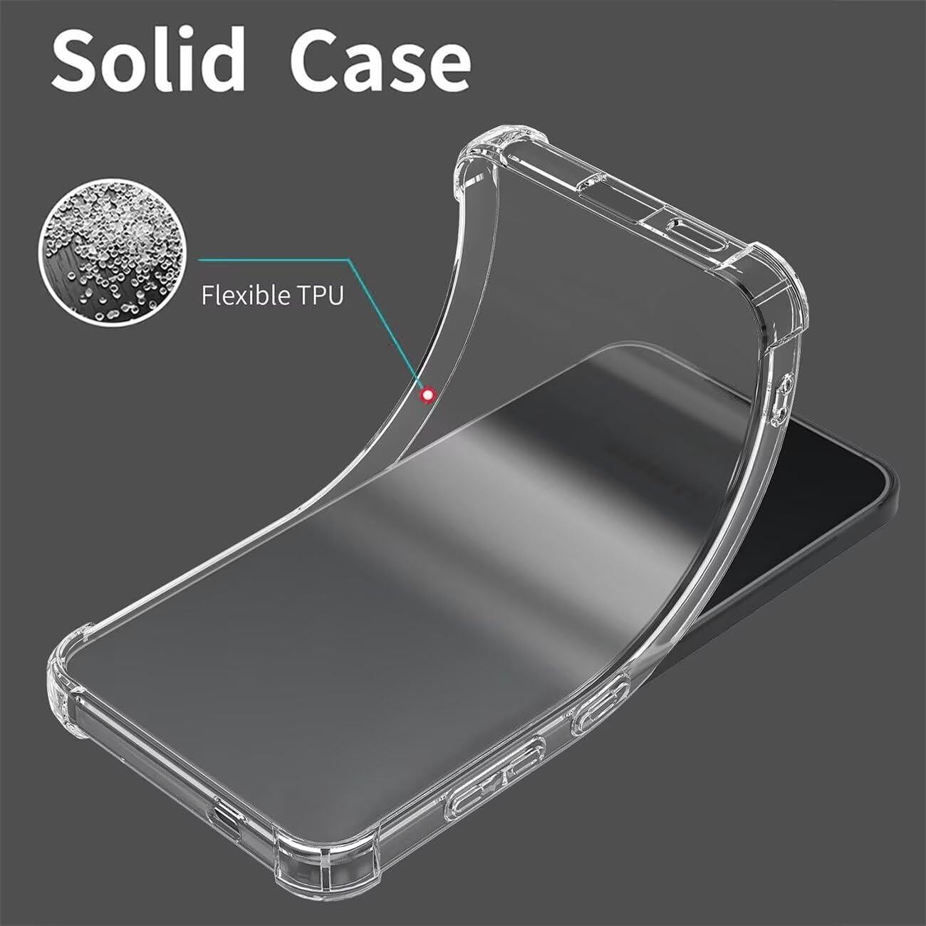 Funda Bumper Flexible Claro TPU para LG Stylo 4 y Q Stylus