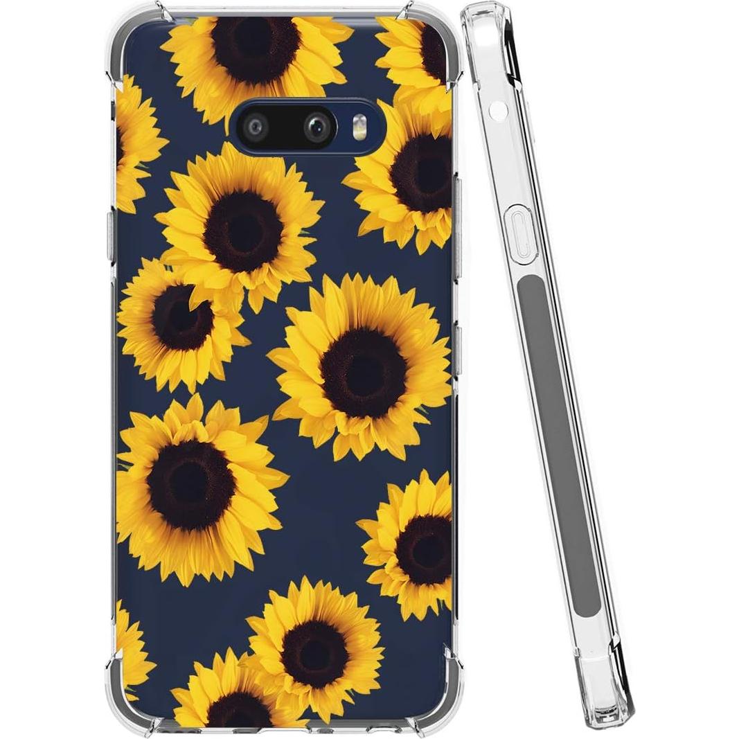 Funda TPU Transparente LG G8X ThinQ/V50S ThinQ Girasol