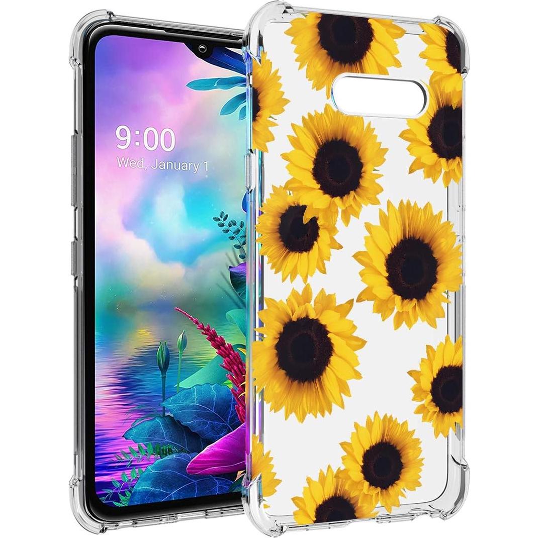 Funda TPU Transparente LG G8X ThinQ/V50S ThinQ Girasol