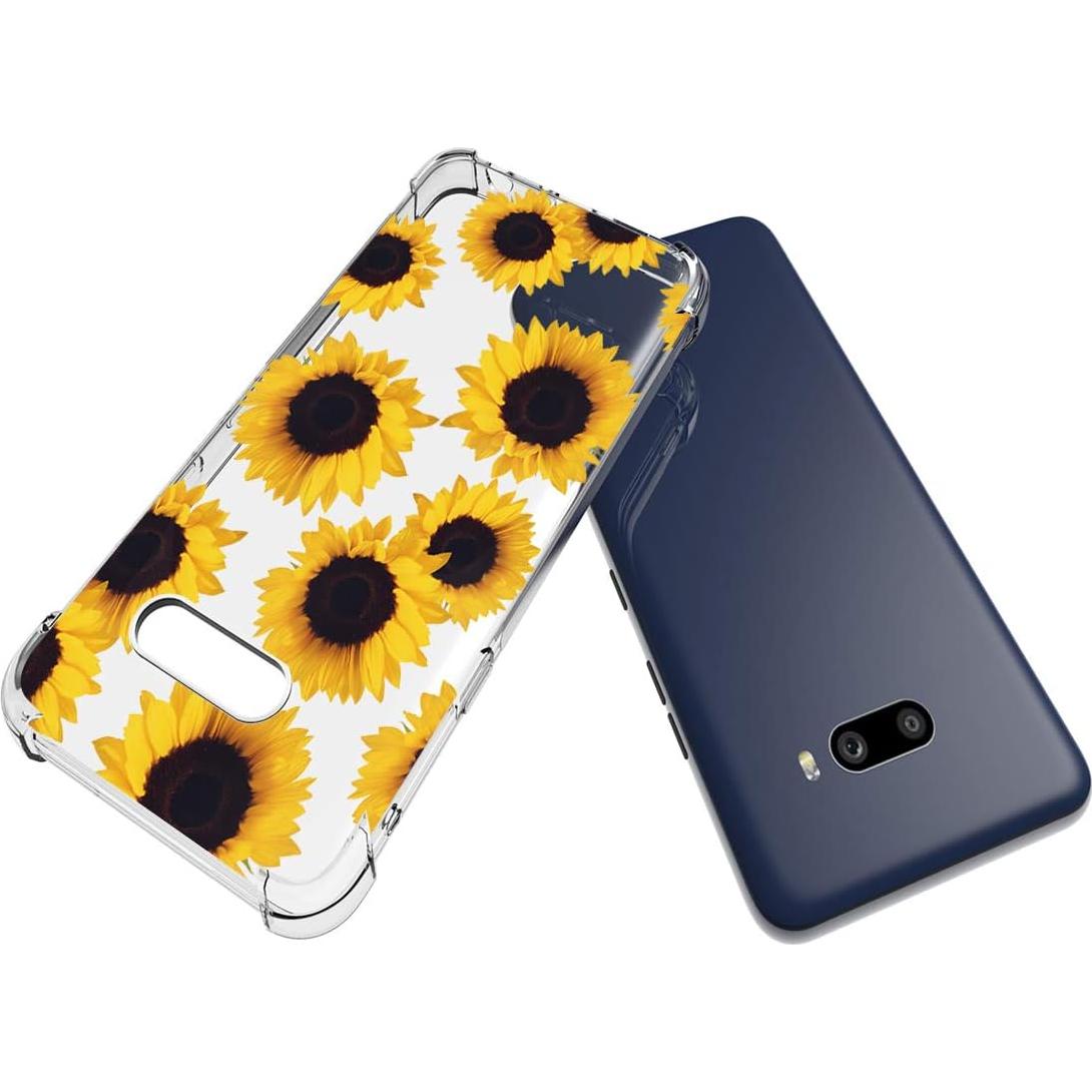 Funda TPU Transparente LG G8X ThinQ/V50S ThinQ Girasol