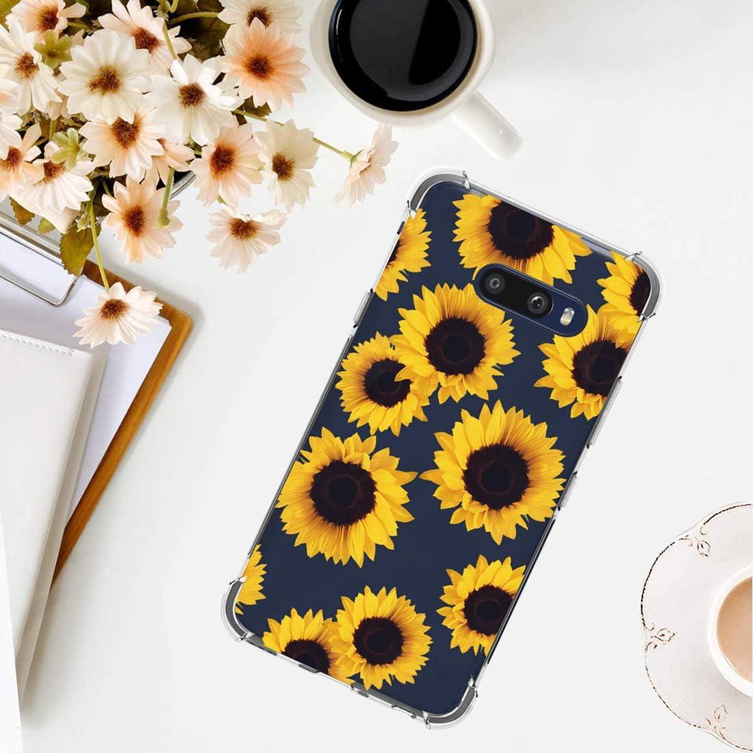 Funda TPU Transparente LG G8X ThinQ/V50S ThinQ Girasol