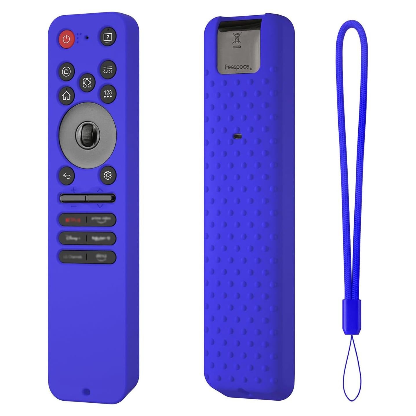 Funda de Silicona Hi Color para Control Remoto LG MR25GA Azul