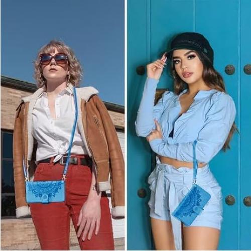 Funda LG Aristo 2/3 Plus con Protector y Soporte Azul