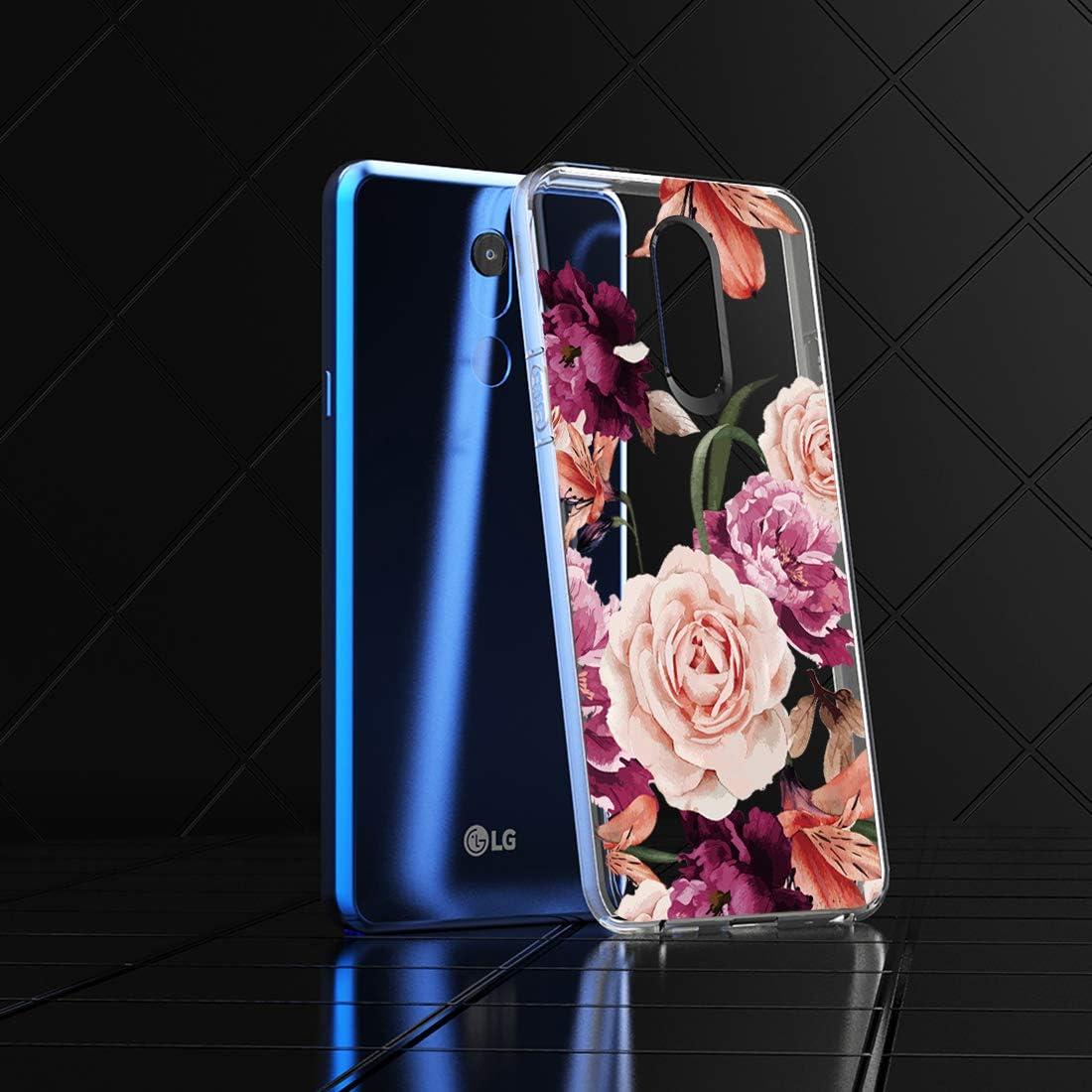 Funda TPU Transparente Floral para LG Stylo 5/5X/5V - Ueokeird