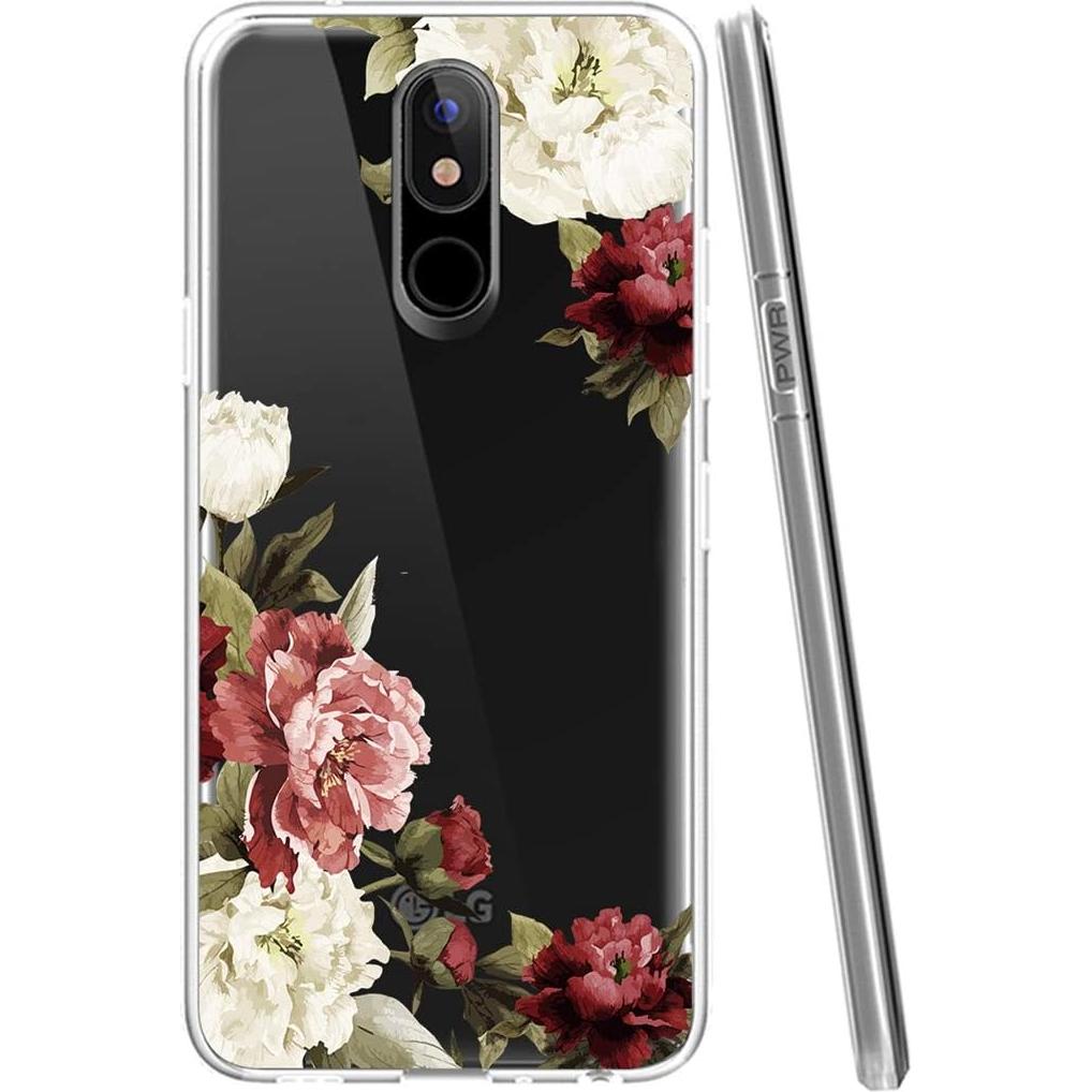 Funda Transparente TPU para LG Stylo 4 Plus - Flor de Floración