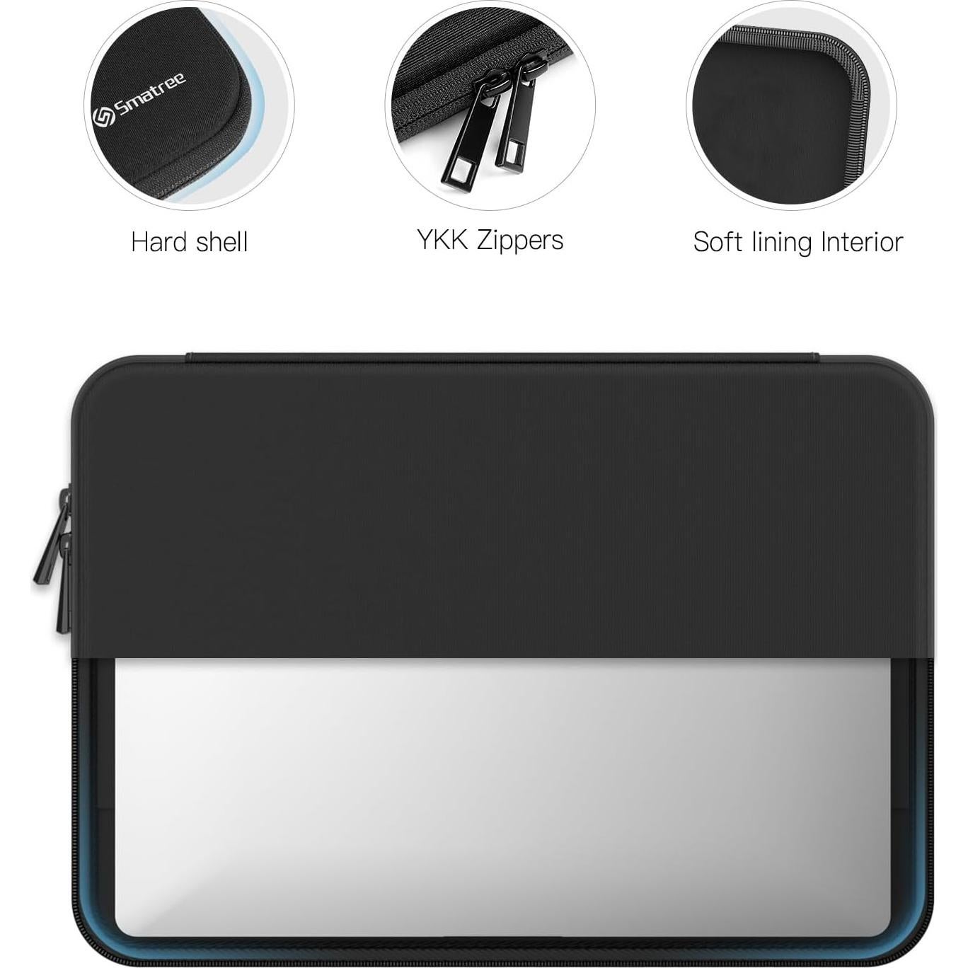 Funda Dura Smatree para Laptop 16" Resistente al Agua y Golpes