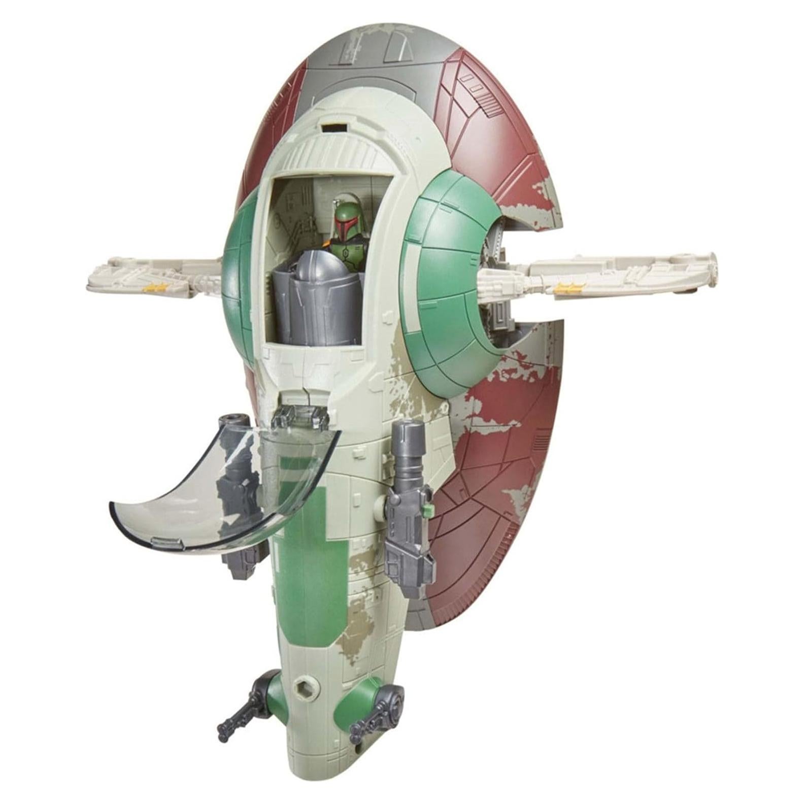Star Wars Boba Fett Figura de Acción y Nave 6,35 cm