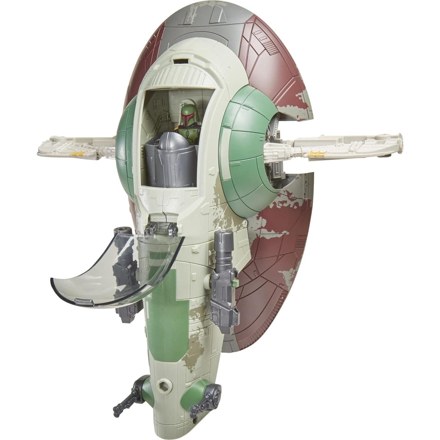 Star Wars Boba Fett Figura de Acción y Nave 6,35 cm