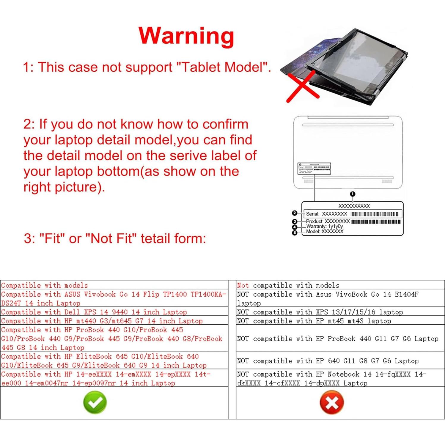 Funda Protectora Alapmk para Laptop 14" - ASUS, Dell, HP