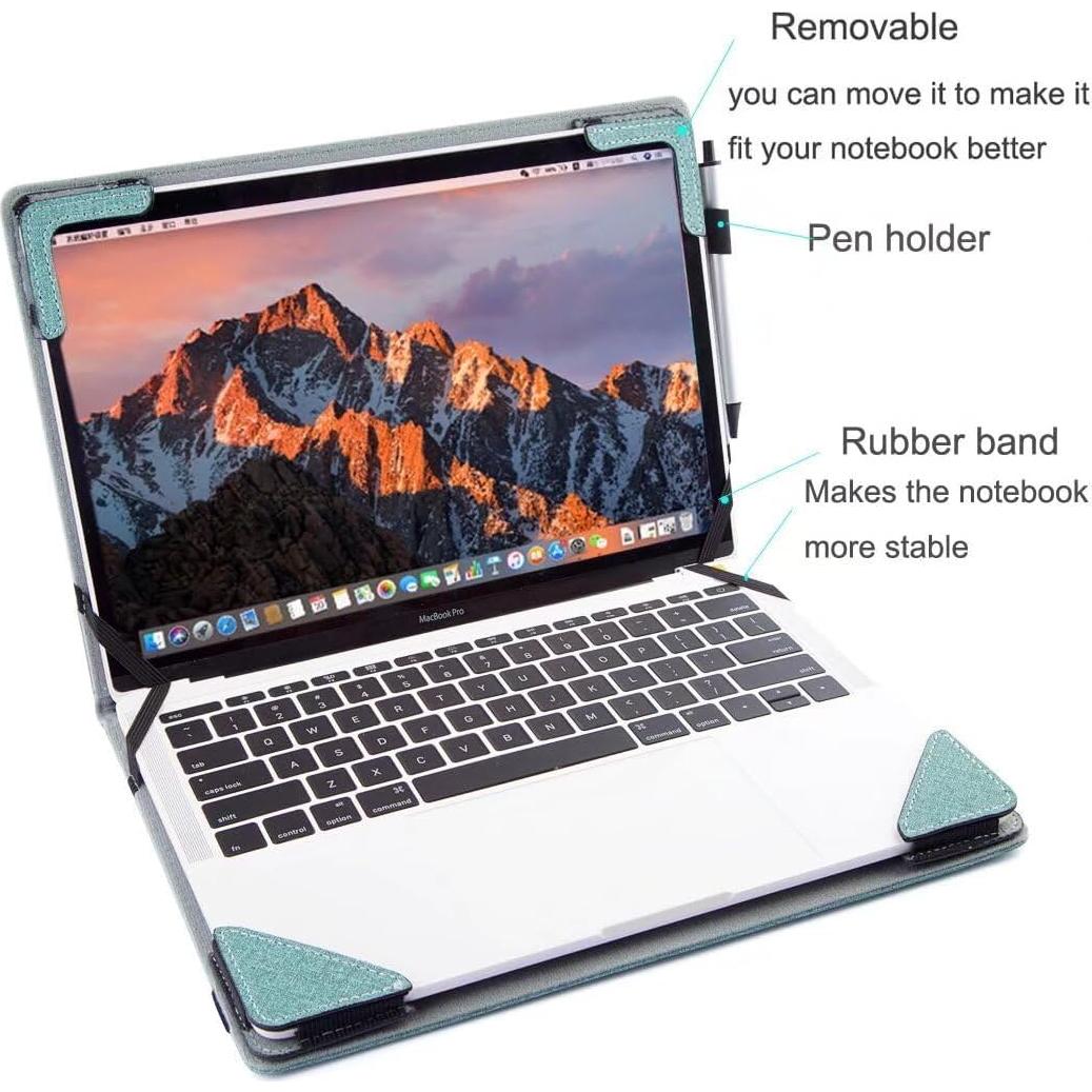 Funda Protectora Berfea para Laptop 16" Azul Compatible Asus