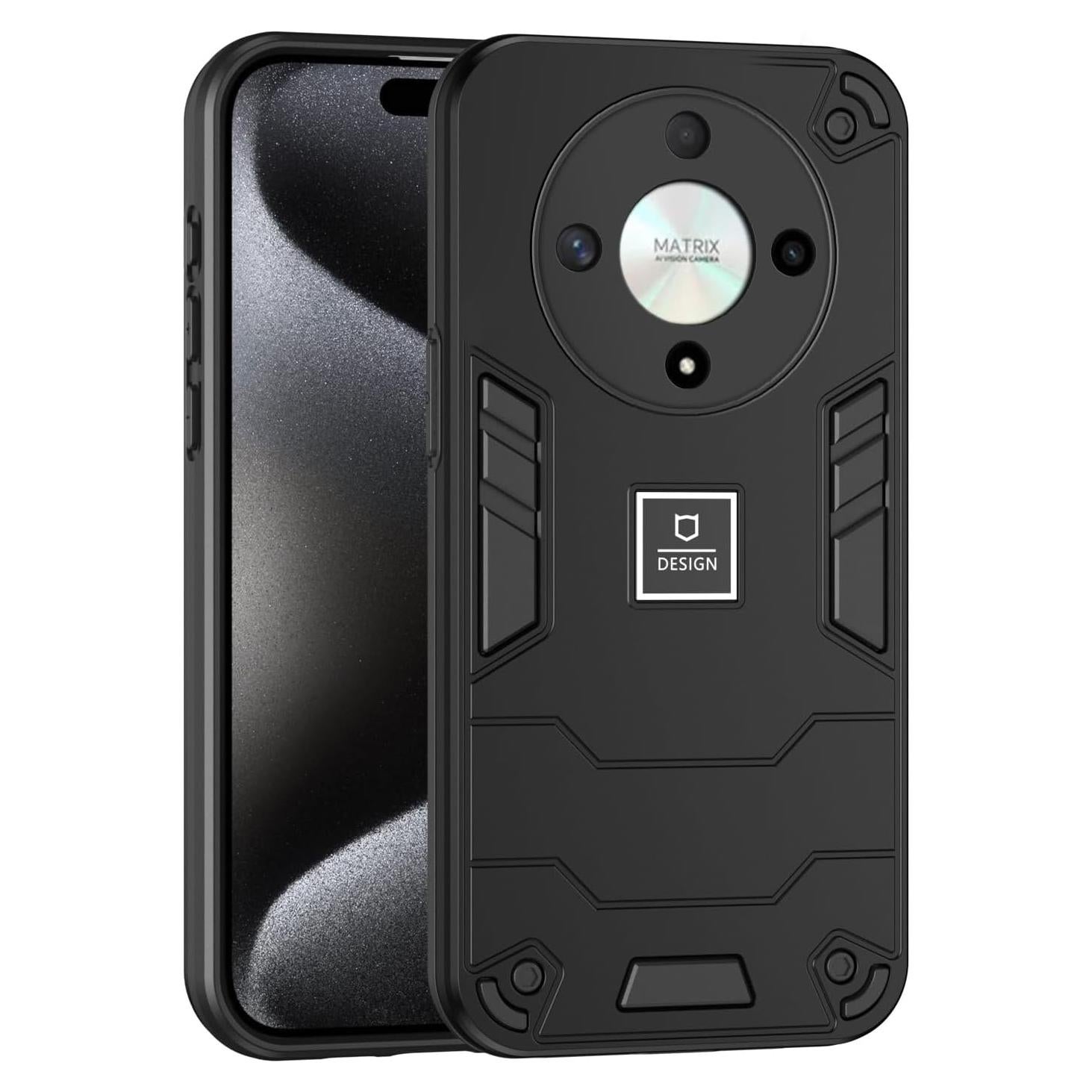 Funda protectora doble capa Kukoufey para Honor Magic5 Lite
