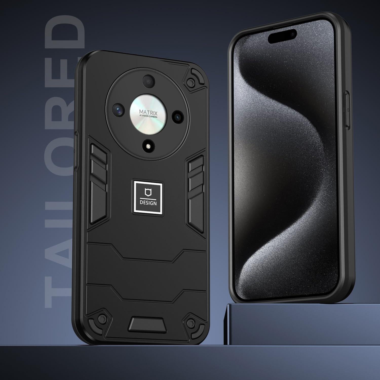 Funda protectora doble capa Kukoufey para Honor Magic5 Lite