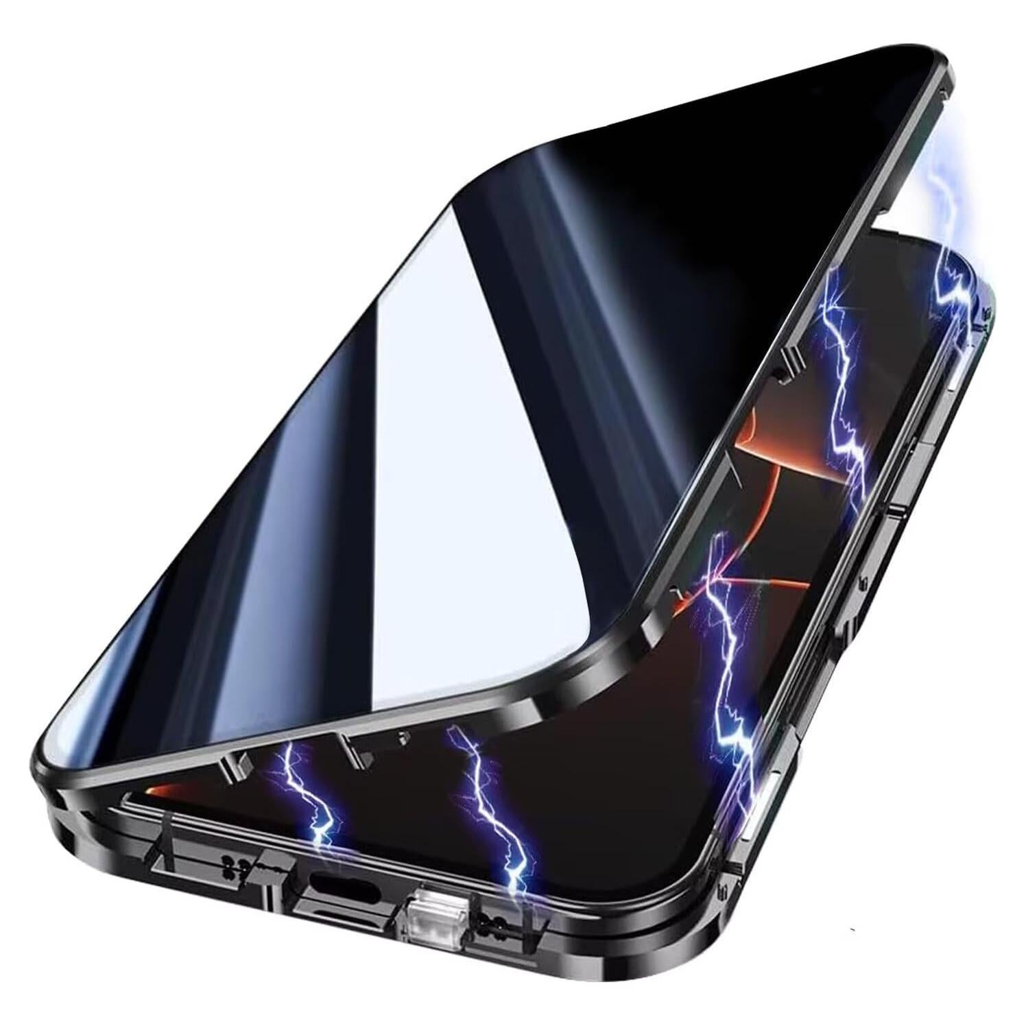 Funda Magnética Anti Mirada Yoursea para Honor 400 Pro Negro