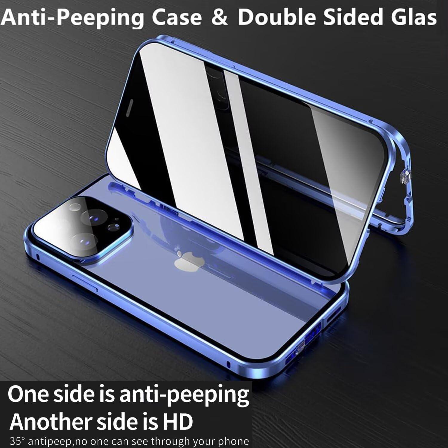 Funda Magnética Anti Mirada Yoursea para Honor 400 Pro Negro