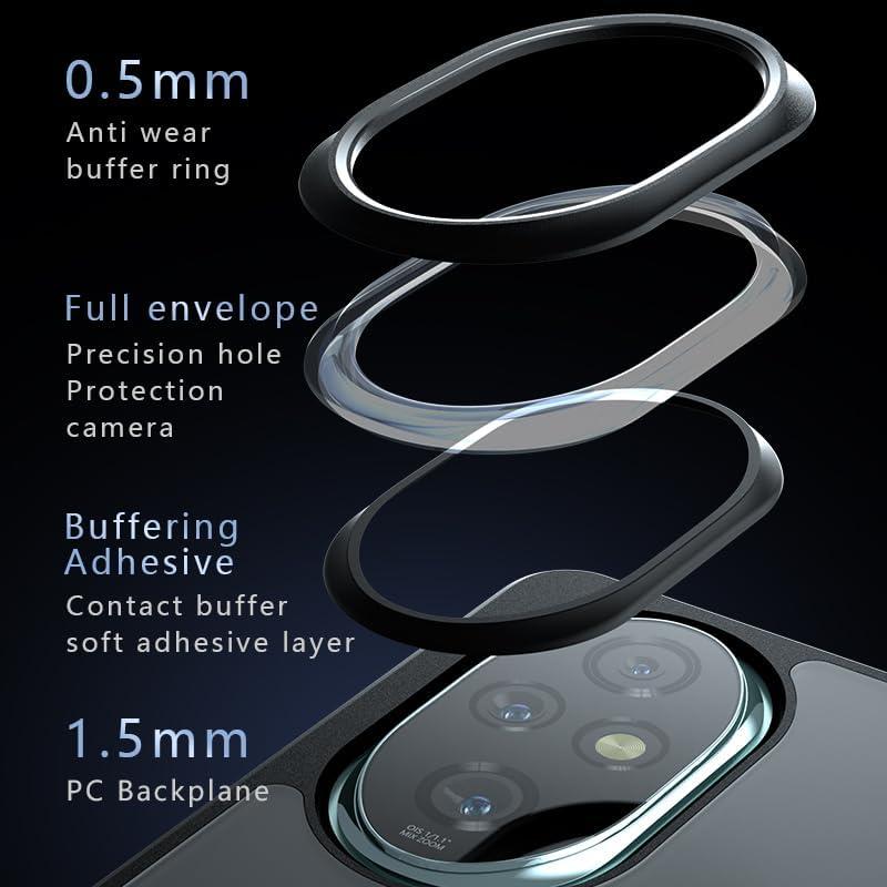 Funda Honor 200 5G Kukoufey Magnética Anti-impacto Negra