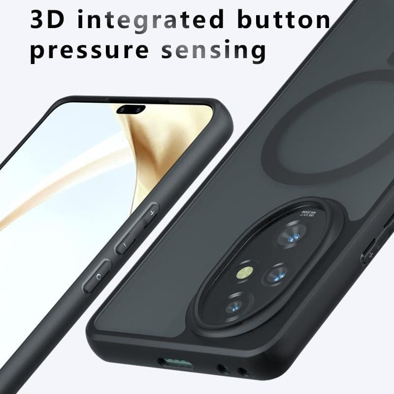 Funda Honor 200 5G Kukoufey Magnética Anti-impacto Negra