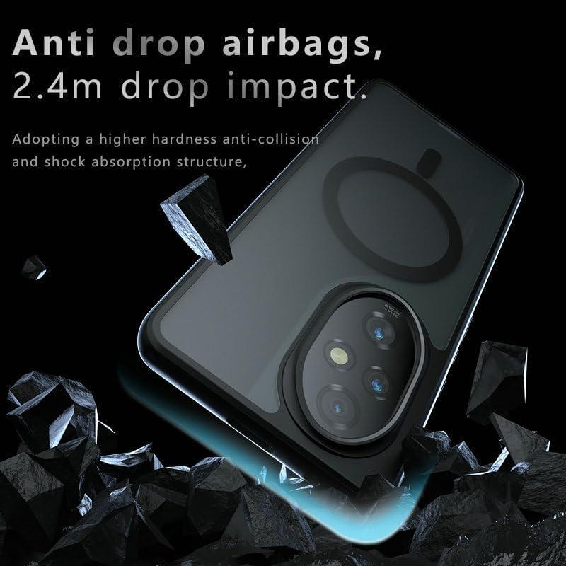 Funda Honor 200 5G Kukoufey Magnética Anti-impacto Negra