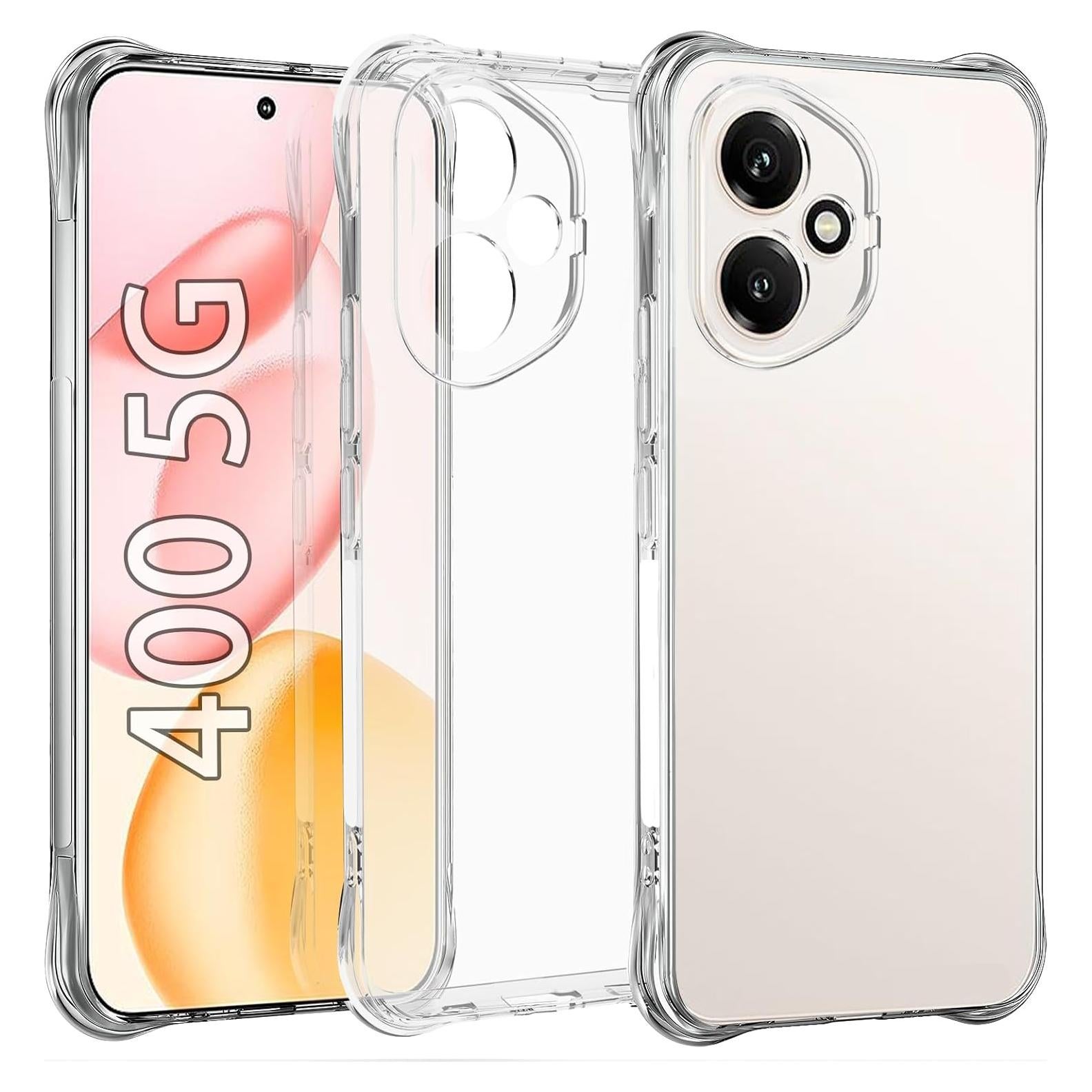 Funda TPU Transparente USTIYA para Honor 400 5G - Protección Militar
