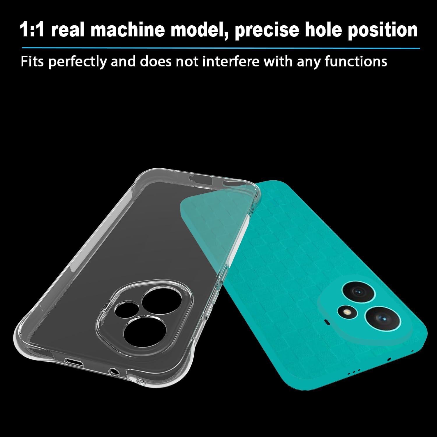 Funda TPU Transparente USTIYA para Honor 400 5G - Protección Militar