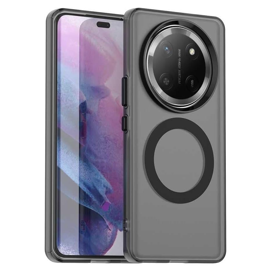Funda Magnética Honor X9c 5G Negra - Carga Inalámbrica