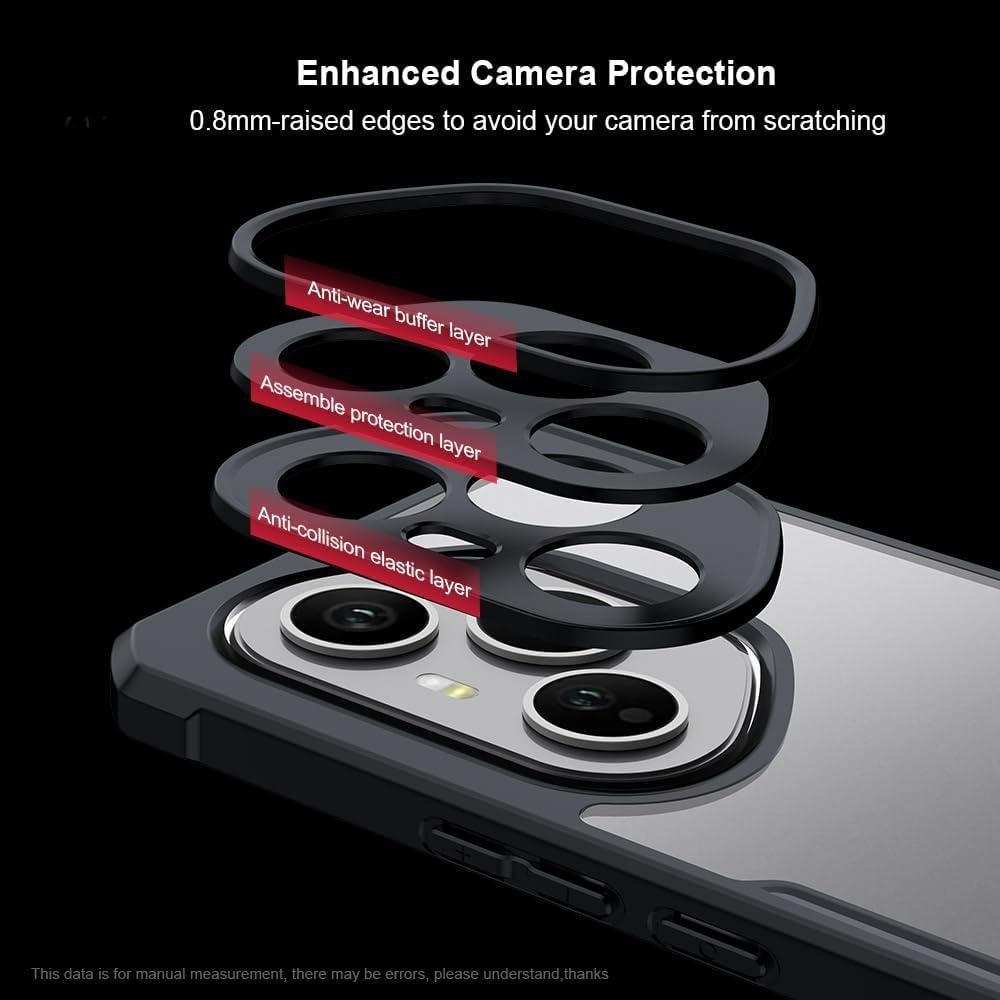 Funda Honor 400 Pro TPU Militar Translúcida con Airbag