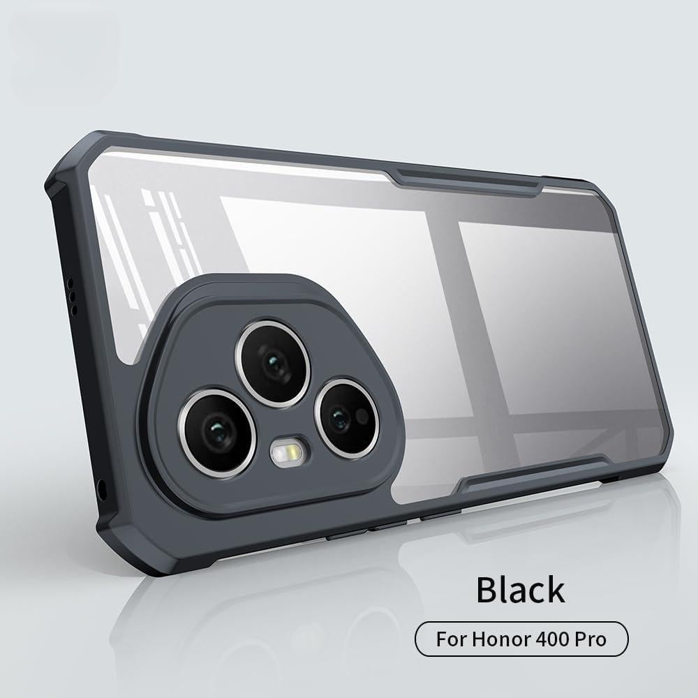 Funda Honor 400 Pro TPU Militar Translúcida con Airbag