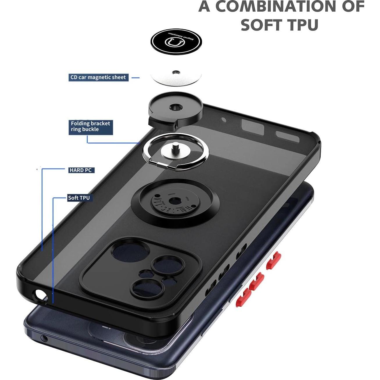 Funda QUIETIP para Honor X5 Plus con Protector de Pantalla