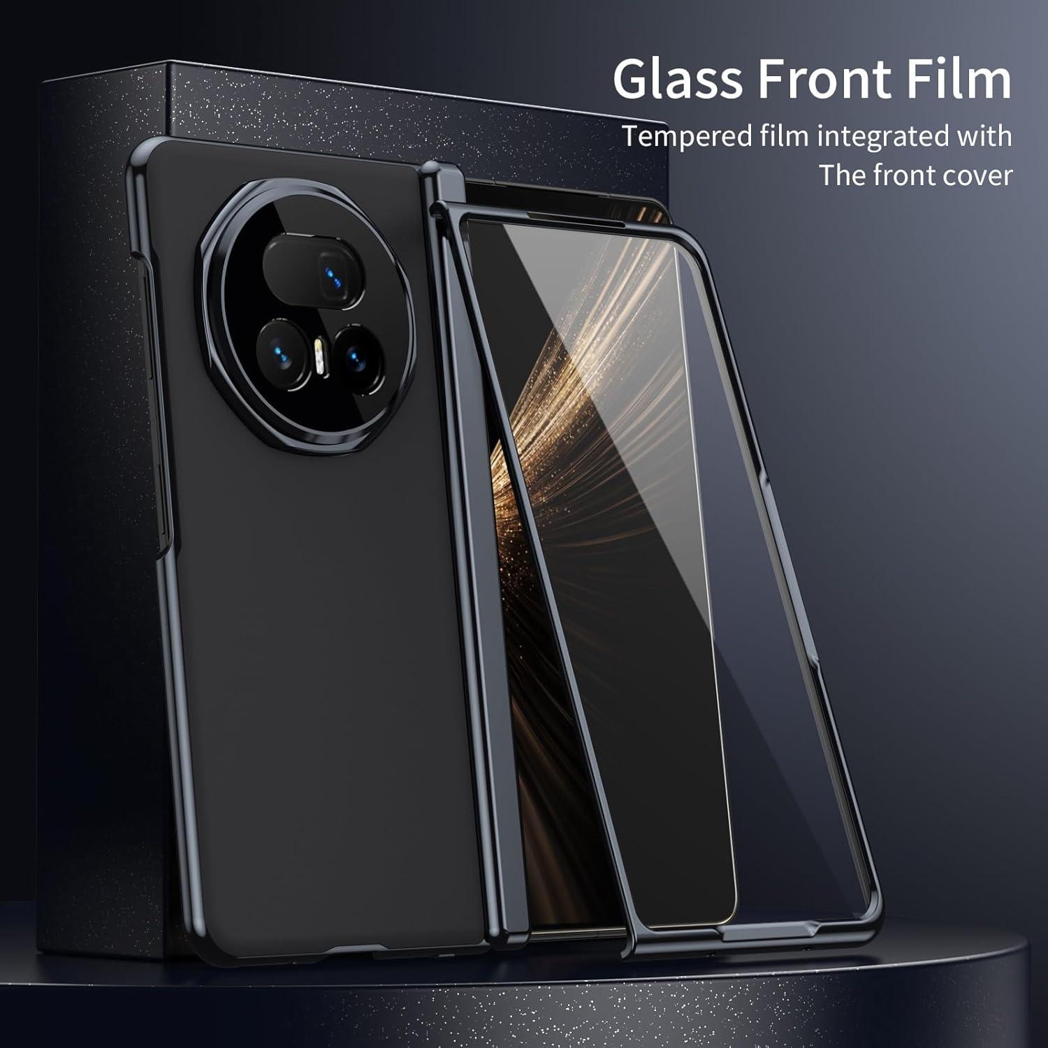 Funda Flip Honor Magic V5 con Protector de Pantalla - Negro