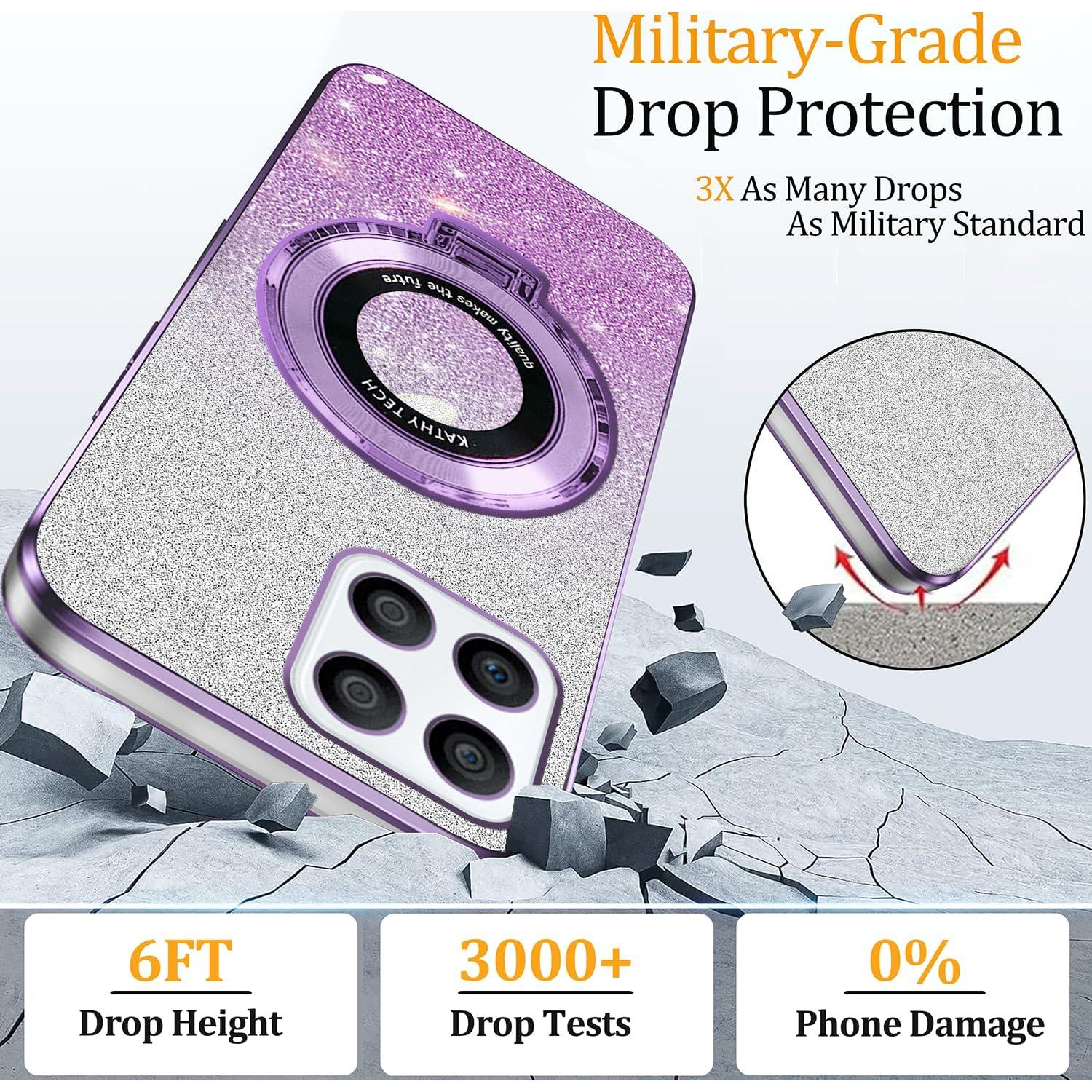 Funda de Silicona Honor X8b Transparente Brillante con Soporte