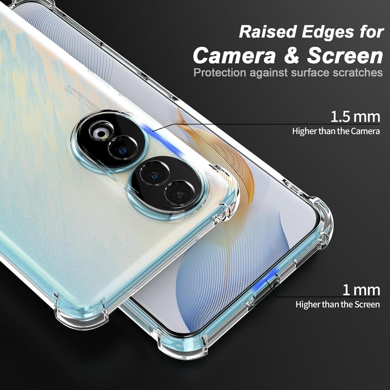Funda TPU Transparente USTIYA para Honor 90 5G - Resistente