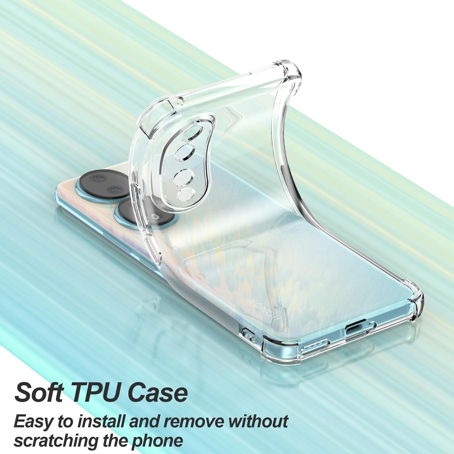 Funda TPU Transparente USTIYA para Honor 90 5G - Resistente