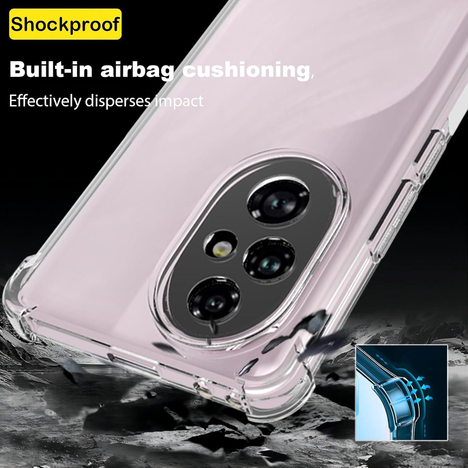 Funda TPU Transparente USTIYA para Honor 200 Pro - Grado Militar