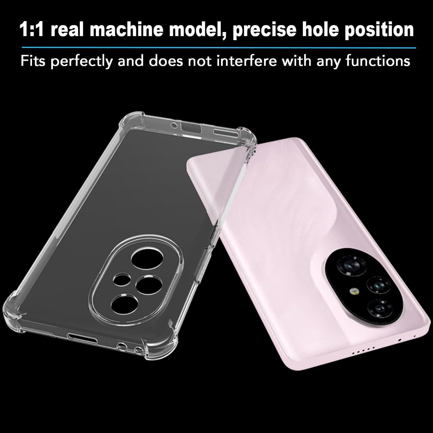 Funda TPU Transparente USTIYA para Honor 200 Pro - Grado Militar