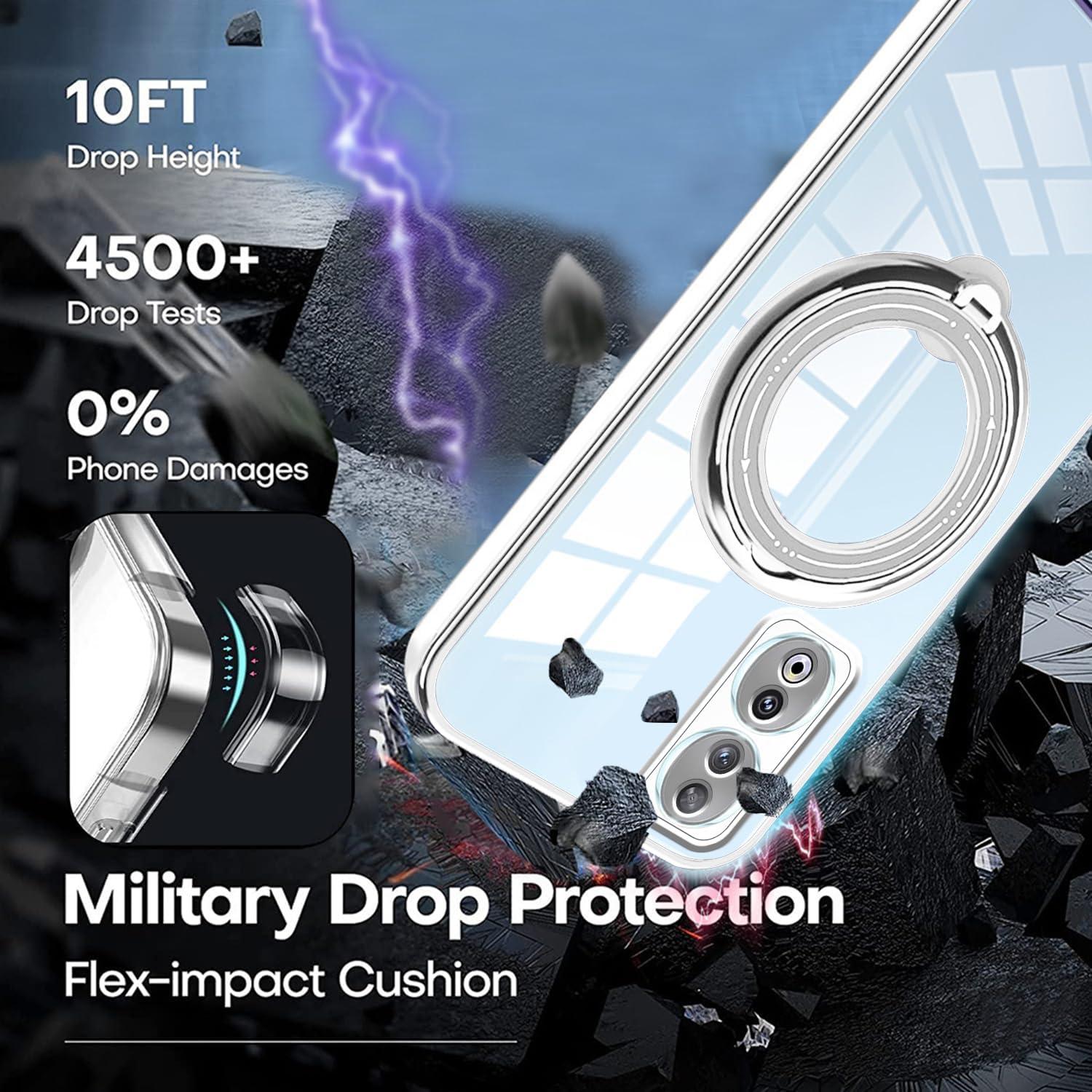 Funda Protectora Honor 90 Anlalish Clara Silicona TPU