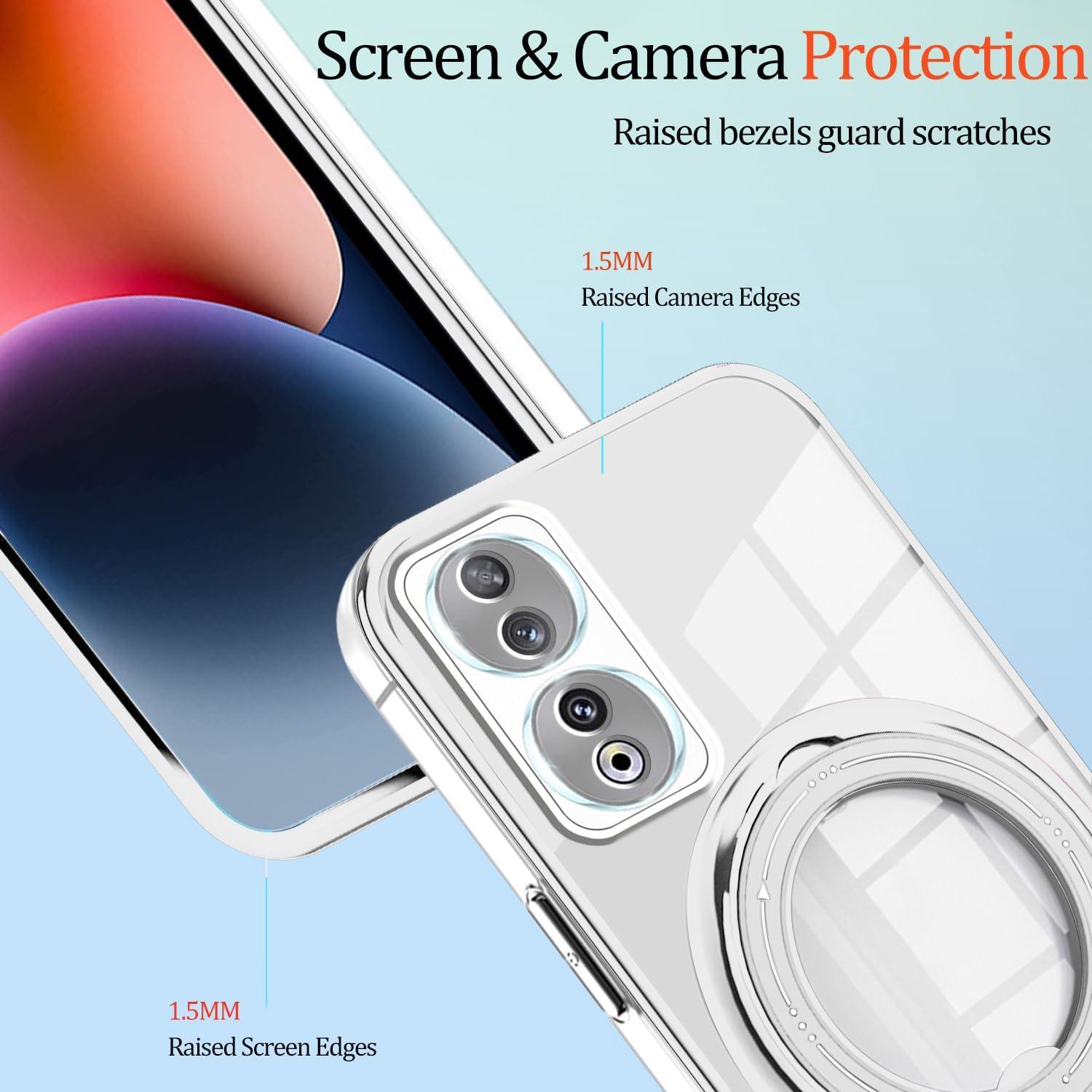 Funda Protectora Honor 90 Anlalish Clara Silicona TPU